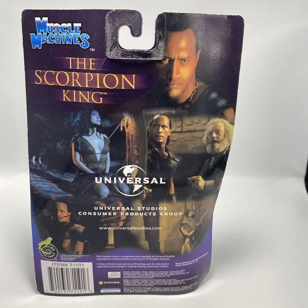 Muscle Machines‎ THE SCORPION KING Bear Foot Dodge monster truck 1:64 Scale